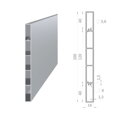 AL PLOTY BRANY LAMELA JOKEL 200x16x1,5 mm  