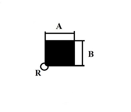 AL TYČ ŠTVORHRAN 80x80 mm