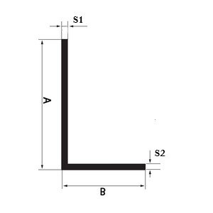 NEREZ L 20x20x3 mm NEREZ L 20x20x3 mm
